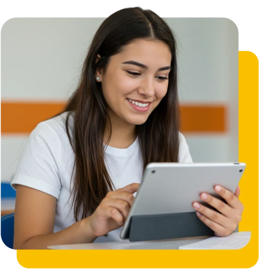 Conecte, engaje e potencialize o aprendizado com soluções digitais escaláveis e inclusivas.